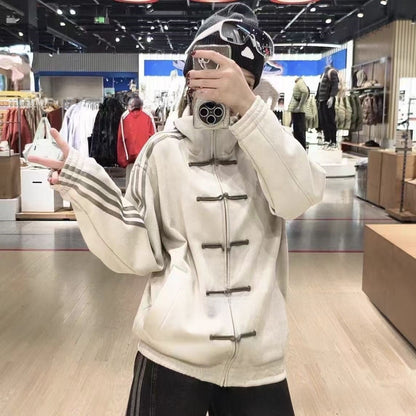 Men's and women's stand-up collar jackets